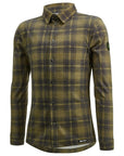 Santini Dylan Gravel Wool Blend Shirt - Military