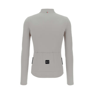 Santini Sensation Long Sleeve Summer Jersey - Silver