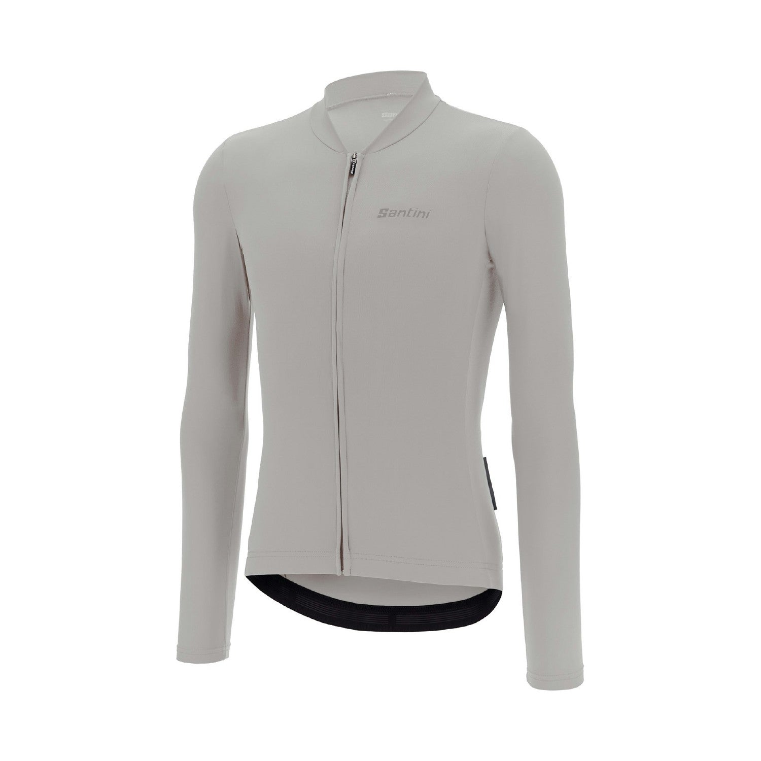 Santini Sensation Long Sleeve Summer Jersey - Silver