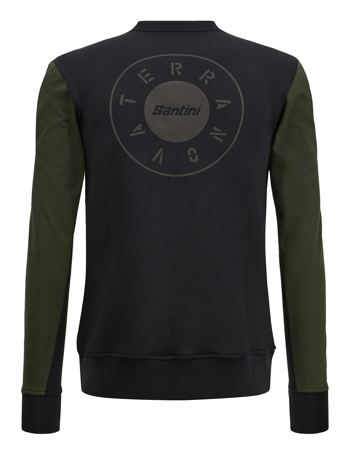 Santini Wind Block Gravel Sweatshirt - Military