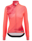 Santini Pure Dye 4W Women's Thermal Long Sleeve Jersey - Granatina Pink