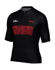 Santini SMS Paris Roubaix 2026 Short Sleeve Jersey - Black/Red