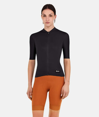 Santini SMS RTR Short Sleeve Unisex Jersey - Black