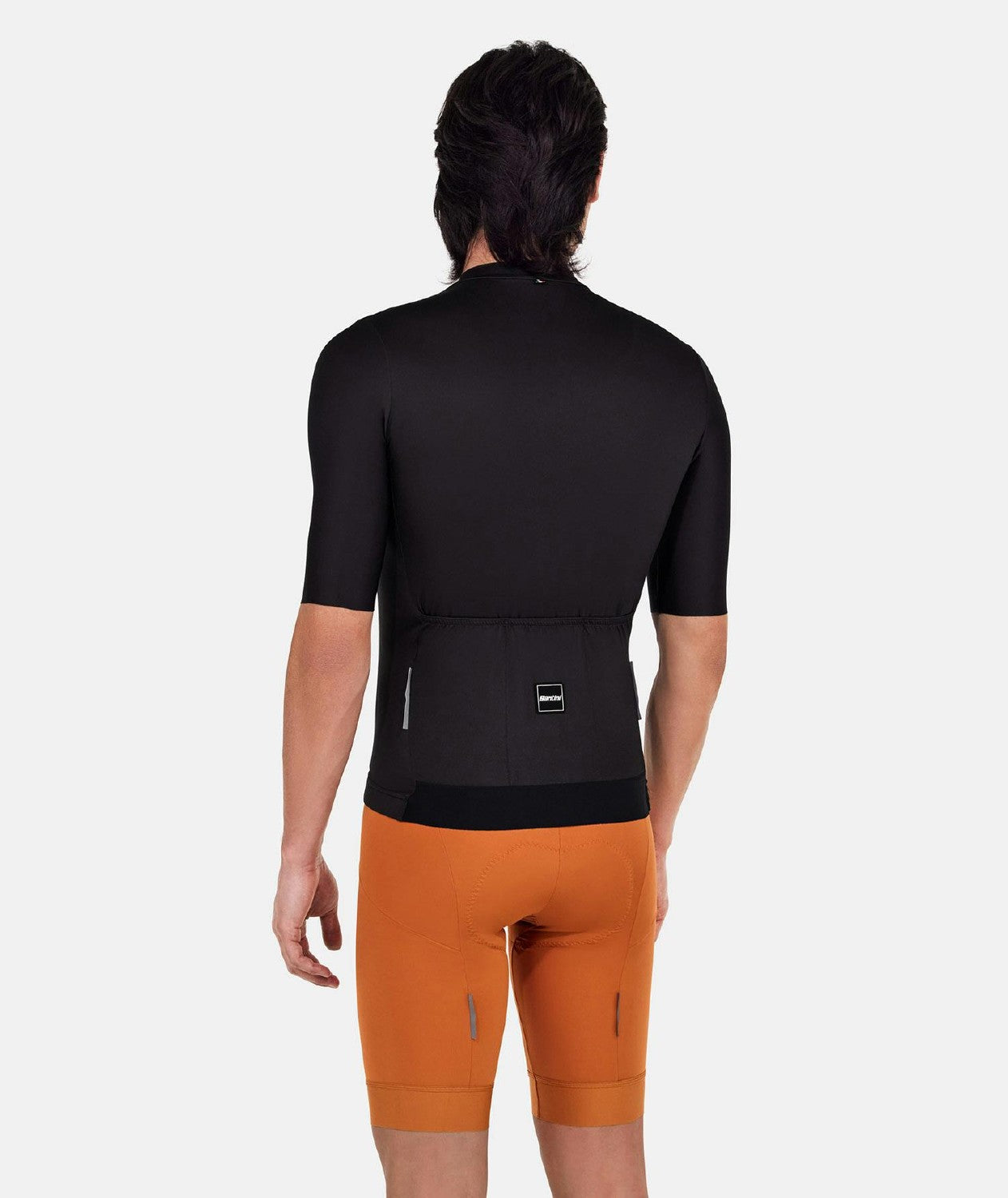 Santini SMS RTR Short Sleeve Unisex Jersey - Black