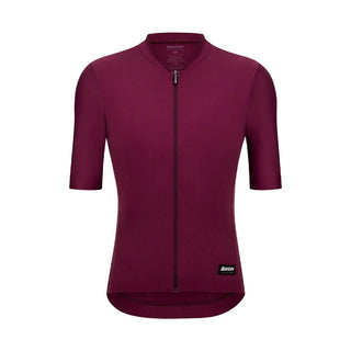 Santini SMS RTR Short Sleeve Unisex Jersey - Burgundy