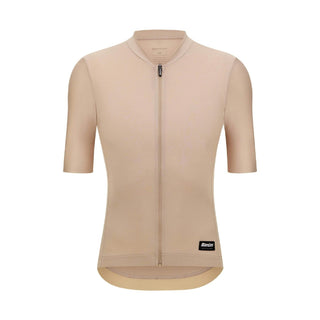 Santini SMS RTR Short Sleeve Unisex Jersey - Cappuccino