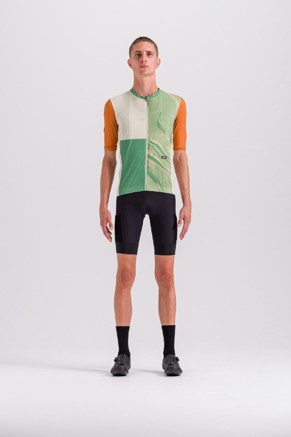 Santini Terranova Sandstorm Men's Short Sleeve Jersey - Rust
