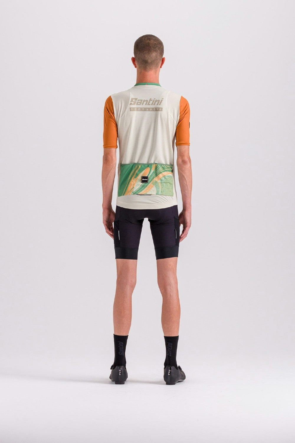 Santini Terranova Sandstorm Men's Short Sleeve Jersey - Rust