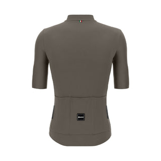Santini Sensation Short Sleeve Summer Jersey - Dark Grey