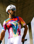 Santini Unico Unisex Short Sleeve Jersey Slim Fit - Mixed Colours
