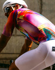 Santini Unico Unisex Short Sleeve Jersey Slim Fit - Mixed Colours