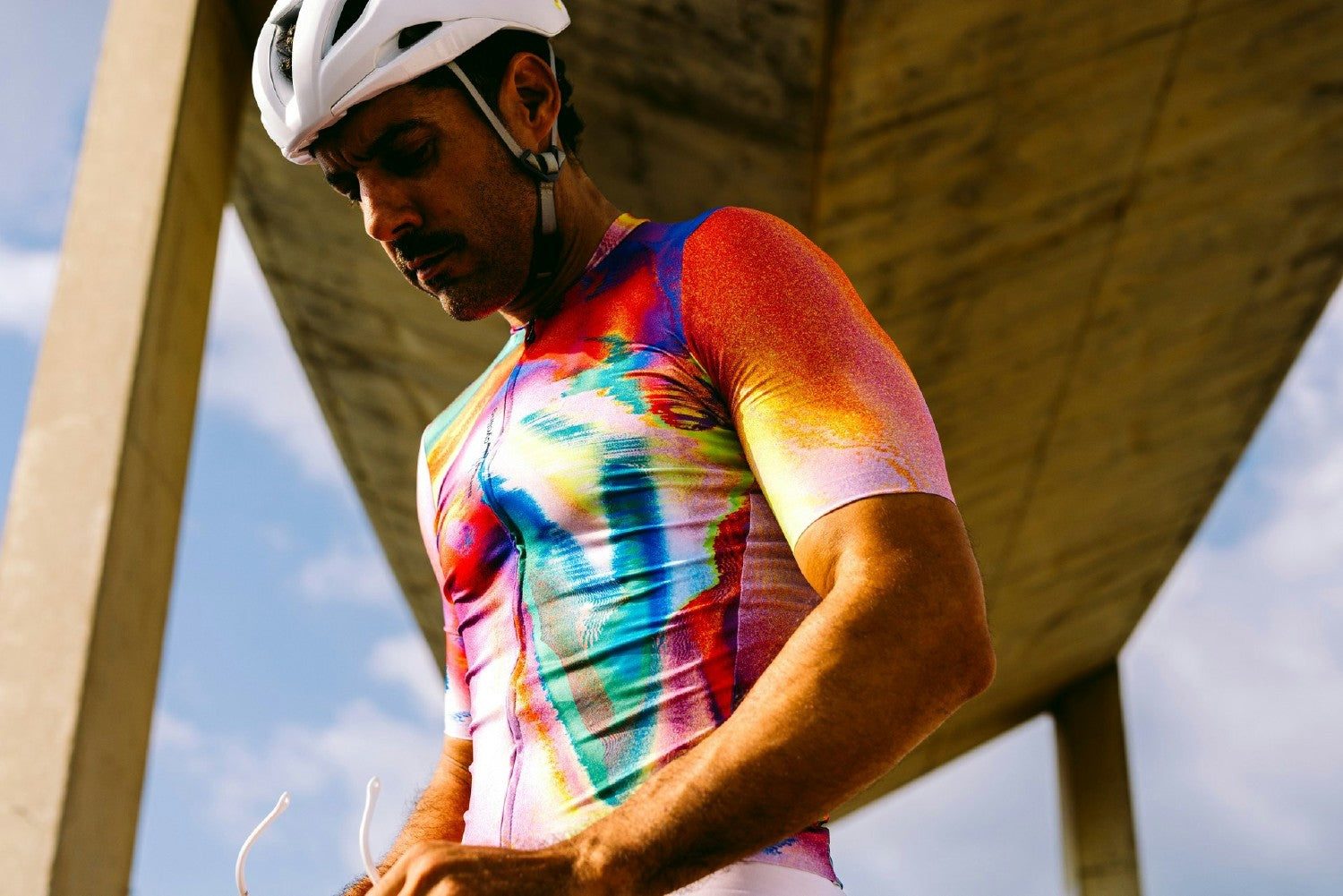 Santini Unico Unisex Short Sleeve Jersey Slim Fit - Mixed Colours
