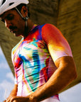 Santini Unico Unisex Short Sleeve Jersey Slim Fit - Mixed Colours