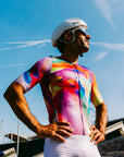 Santini Unico Unisex Short Sleeve Jersey Slim Fit - Mixed Colours
