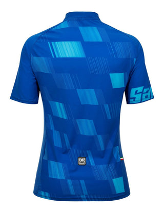 Santini Fibra Women's Gravel/MTB Jersey - Turquoise