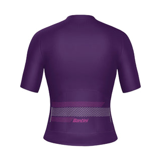 Santini SMS Horizon Women’s Classic Fit Short Sleeve Jersey - Violet