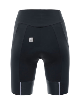 Santini Alba Gel Women's Shorts Gil - Black Nero