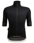 Santini Adapt Shell Men's Short Sleeve Jacket - Black