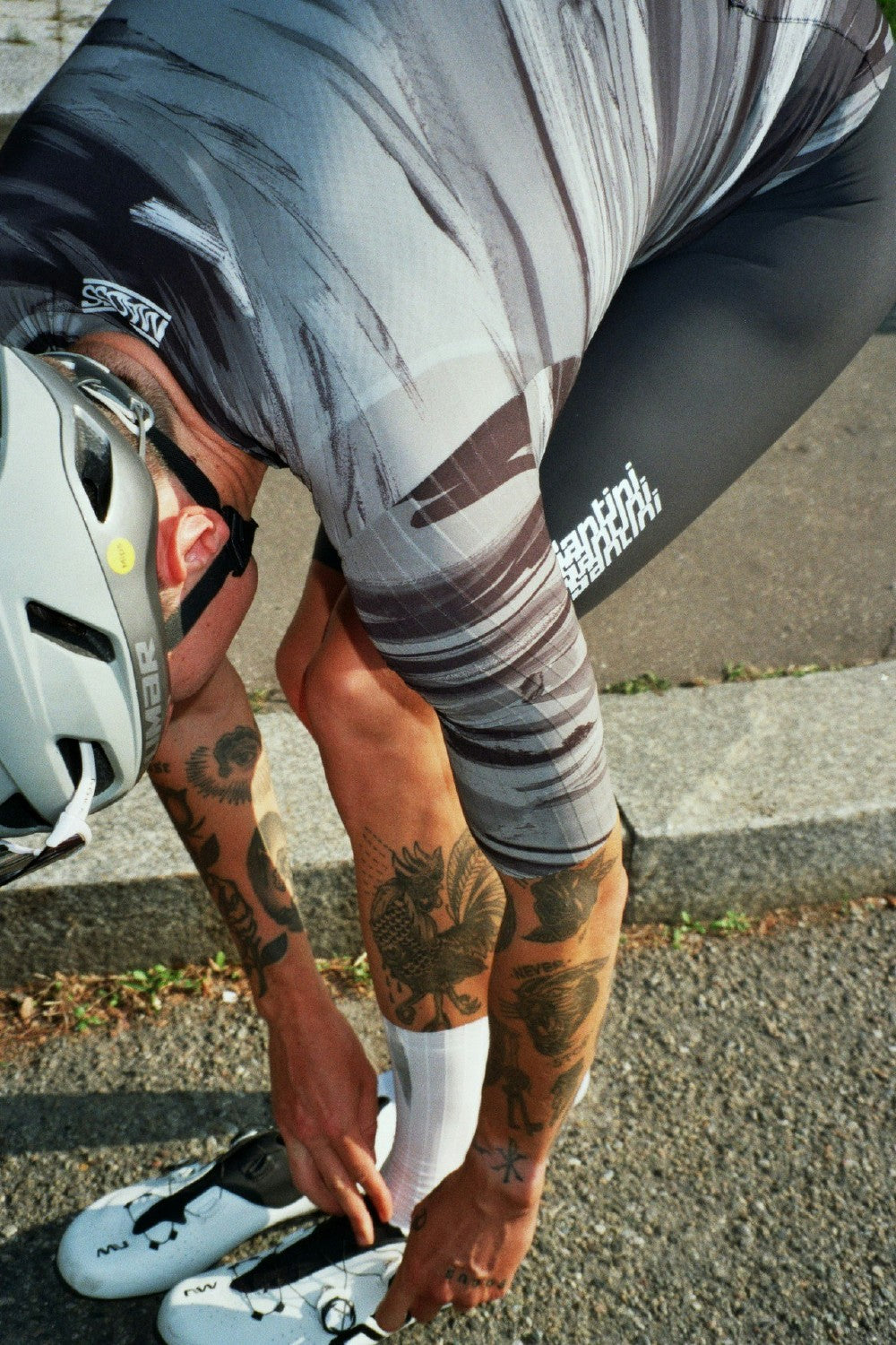 Santini Madss V2 Aerosuit C3 Slim Fit - Grey Camo