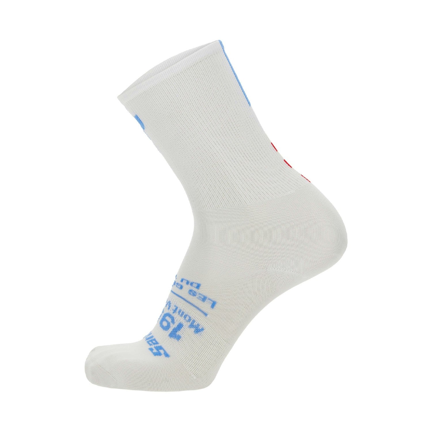 Santini TDF Mount Ventoux Stage Socks - White