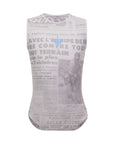 Santini TDF Mount Ventoux Stage Baselayer - White/Black