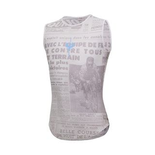 Santini TDF Mount Ventoux Stage Baselayer - White/Black