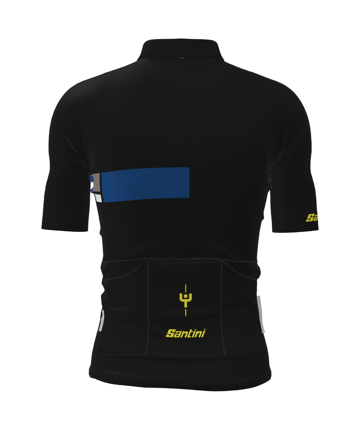 Santini TDF Alpe D'Huez Stage Short Sleeve Jersey - Black