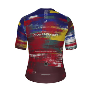 Santini TDF Arrivee Bash 50th Anniversary Short Sleeve Jersey - Print