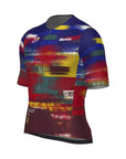 Santini TDF Arrivee Bash 50th Anniversary Short Sleeve Jersey - Print