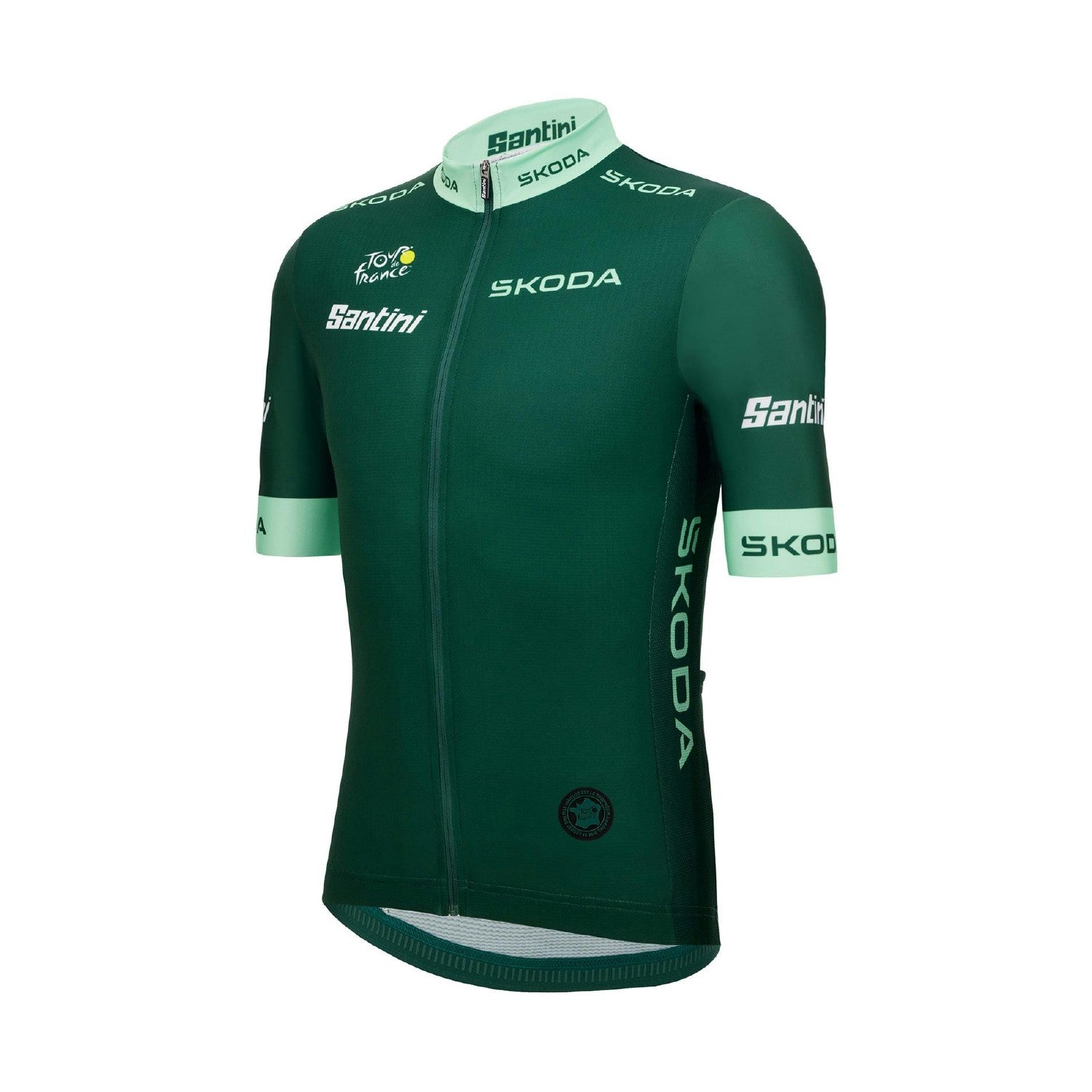 Santini SMS Tour de France 25 Sprinters Short Sleeve Jersey - Green