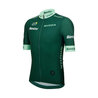 Santini SMS Tour de France 25 Sprinters Short Sleeve Jersey - Green