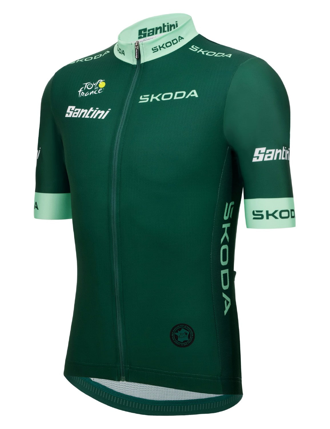 Santini Tour De France Sprint Leaders Men's Jersey - Green