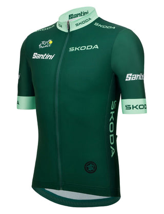 Santini Tour De France Sprint Leaders Men's Jersey - Green