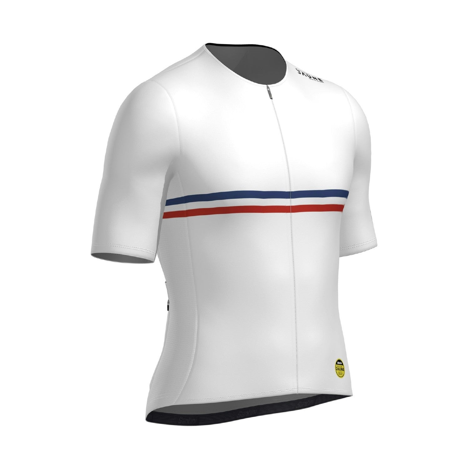 Santini TDF Hautacam Stage Short Sleeve Jersey - White
