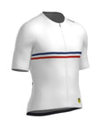 Santini TDF Hautacam Stage Short Sleeve Jersey - White