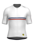 Santini TDF Hautacam Stage Short Sleeve Jersey - White