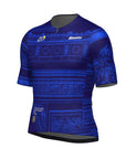 Santini TDF Arc De Triomphe Stage Short Sleeve Jersey - Blue