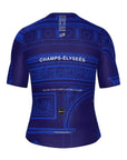 Santini TDF Arc De Triomphe Stage Short Sleeve Jersey - Blue