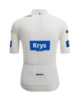 Santini SMS Tour de France 2025 Young Rider Leaders Short Sleeve Jersey - White