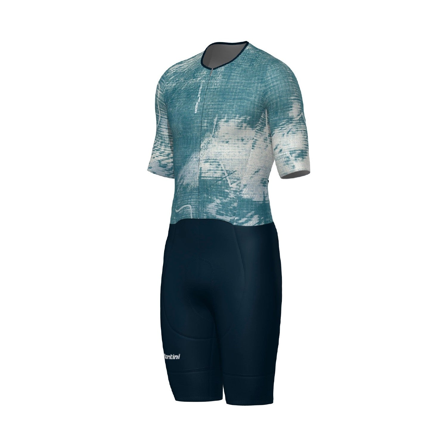 Santini SMS Leaf MOT Men’s Trisuit - Teal