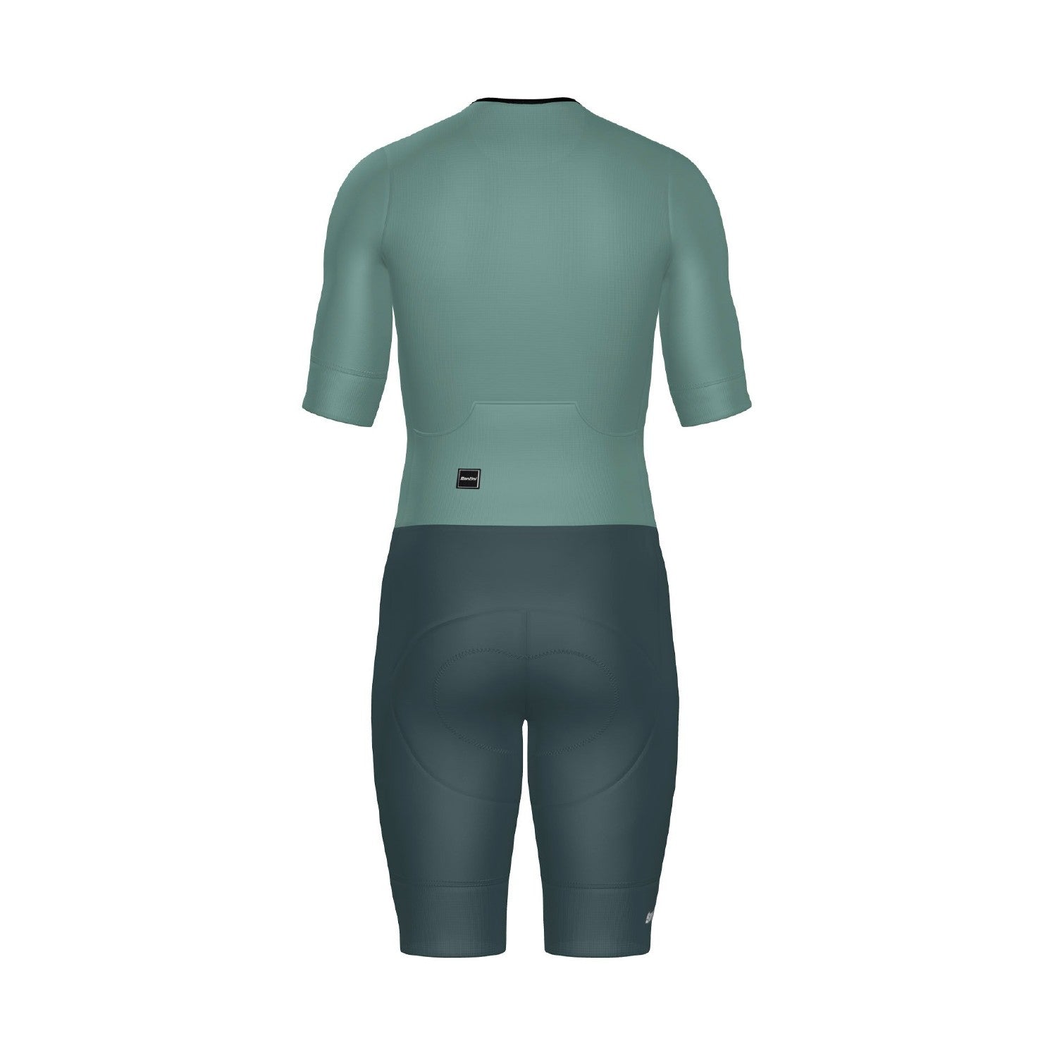 Santini SMS Leaf 26 Women’s Short Sleeve Trisuit - Aqua