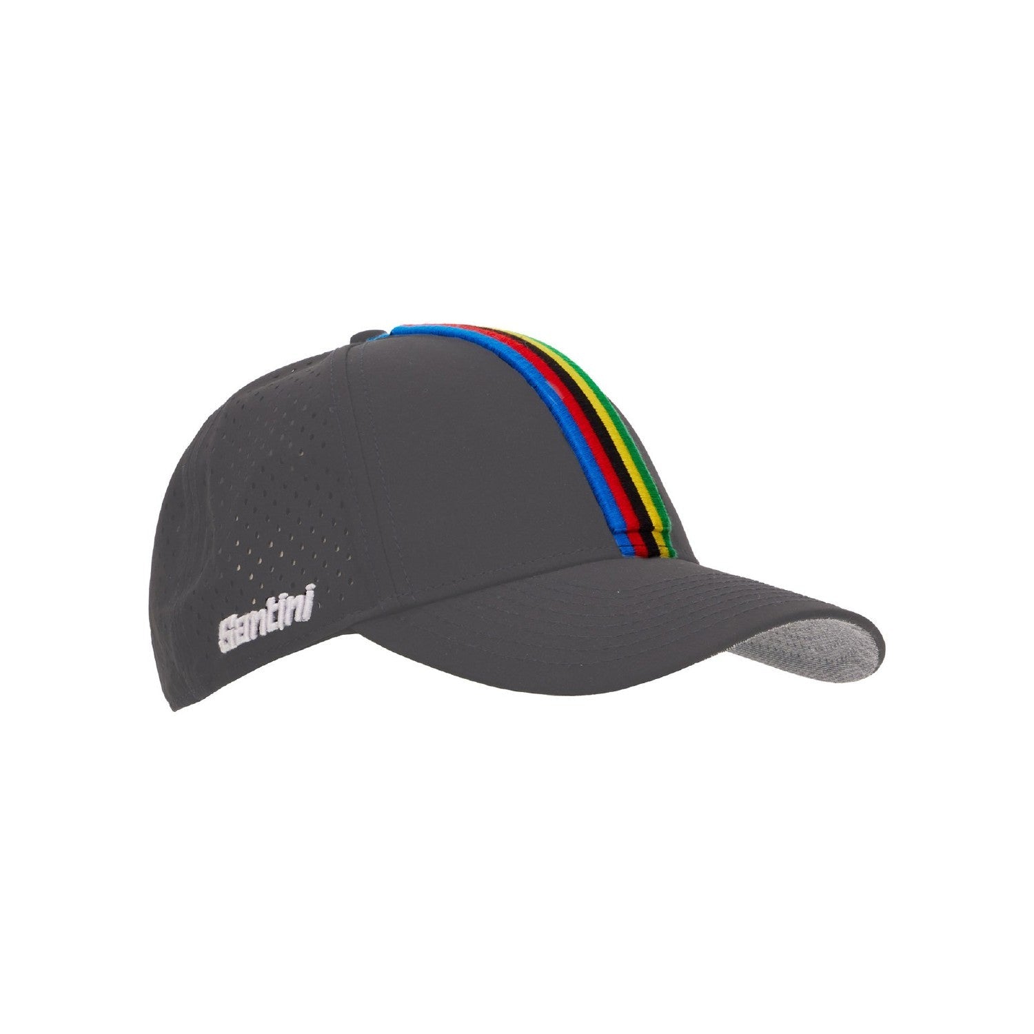 Santini SMS UCI World Champion Baseball Cap - Grey