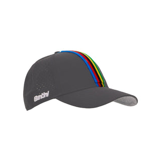 Santini SMS UCI World Champion Baseball Cap - Grey