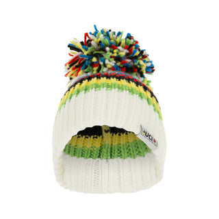 Santini SMS UCI World Champion Big Bobble Beanie - White