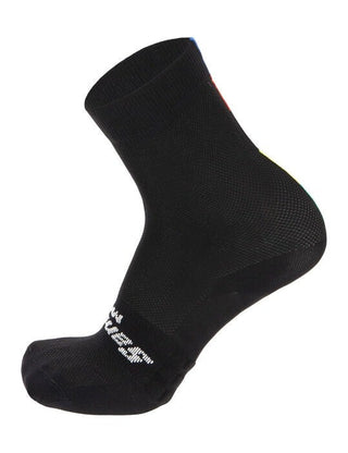 Santini UCI Official W/C High Profile Socks - Black