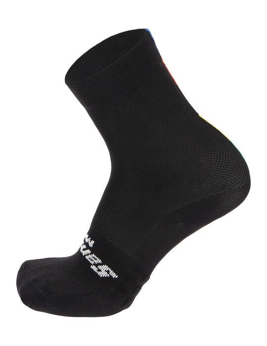 Santini UCI Official W/C High Profile Socks - Black