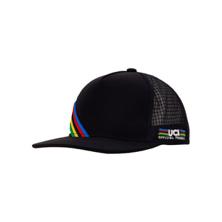 Santini SMS UCI World Champion Trucker Hat - Black