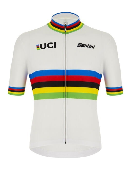 Santini UCI Official World Champion Eco Short Sleeve Jersey