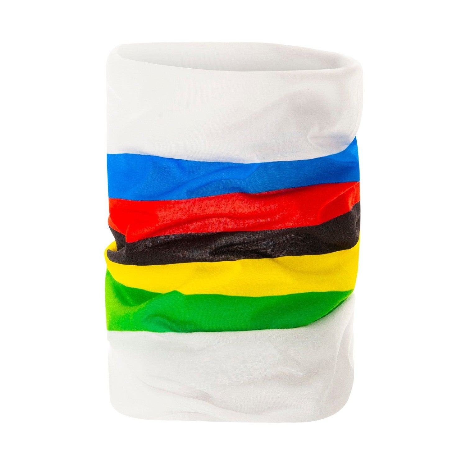 Santini SMS UCI World Champion Neck Warmer - White