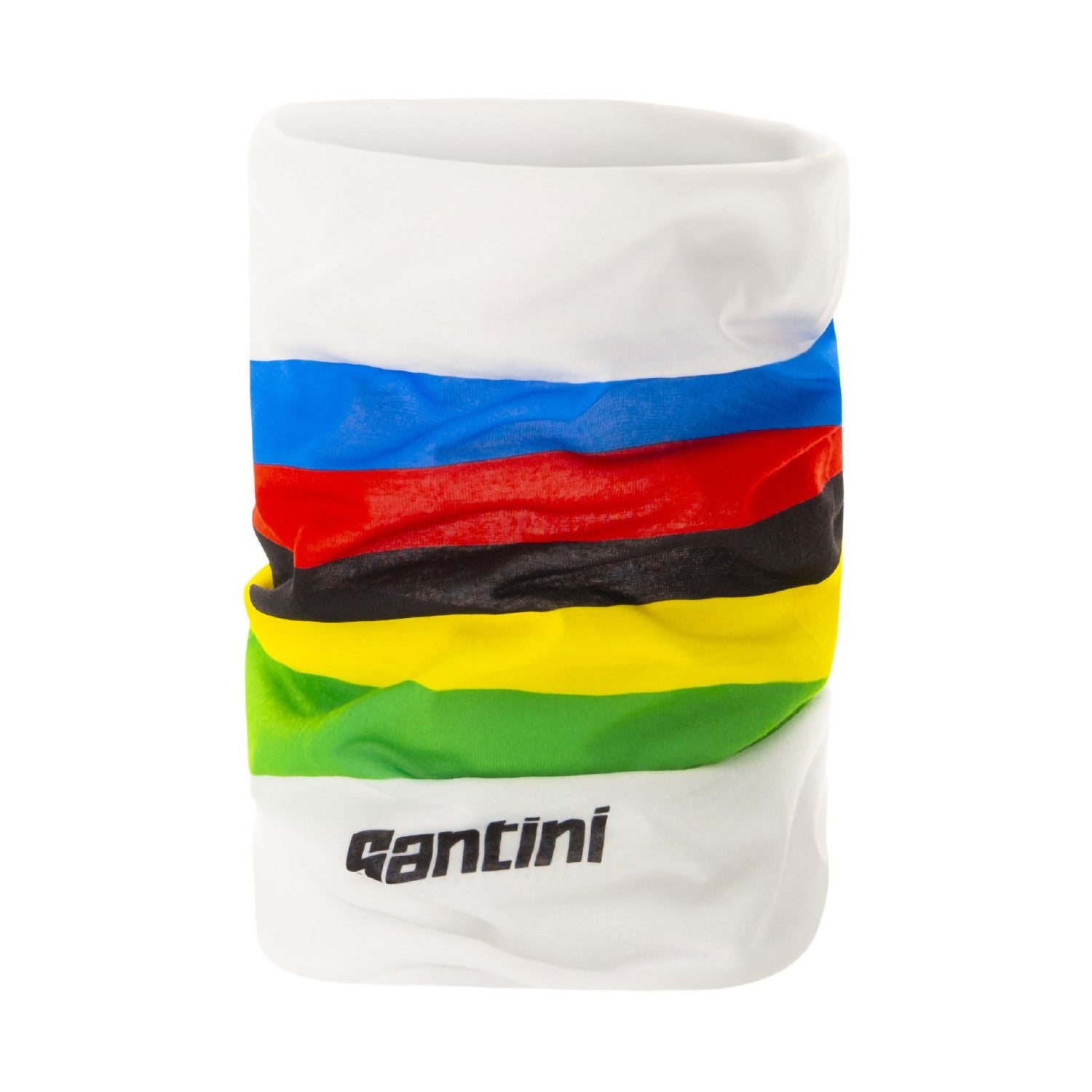 Santini SMS UCI World Champion Neck Warmer - White